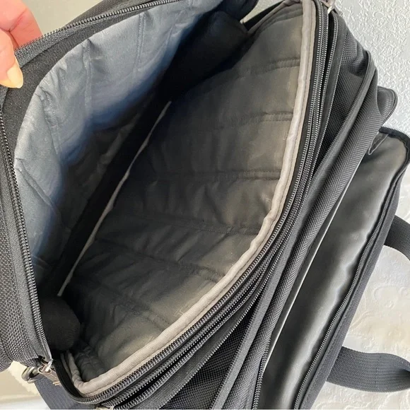 Tumi expandable laptop briefcase